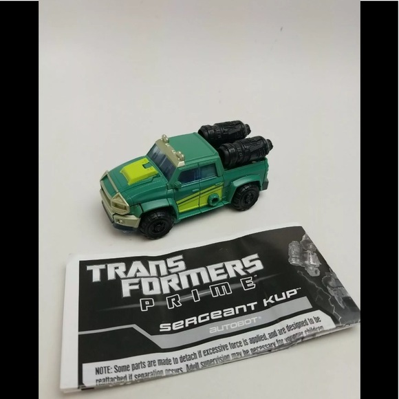 TRANSFORMERS PRIME RID SERGEANT KUP COMPLETE! - Picture 1 of 4